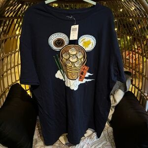 Box lunch Mickey Mouse food head tshirt